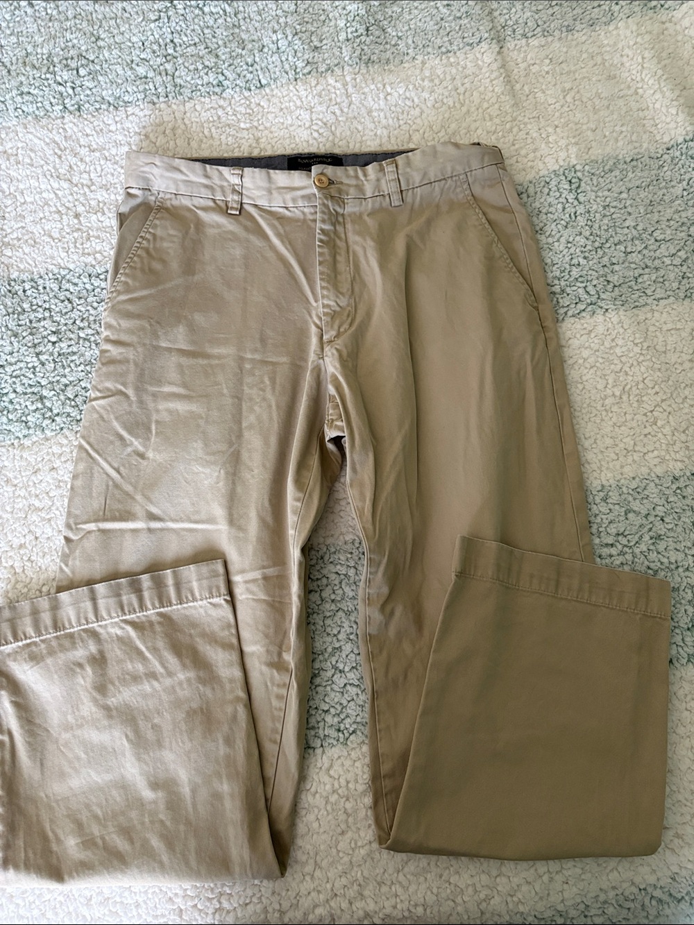 Banana Republic Men's Tan Stretch Chinos